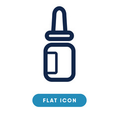 Feeding bottle vector icon, nuring symbol. Modern, simple flat vector illustration for web site or mobile app