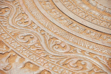 Moonstone Carvings at a Sri Lankan Temple
