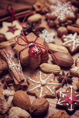 christmas cake gingerbread