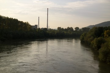 River Vah. Slovakia © Valeria