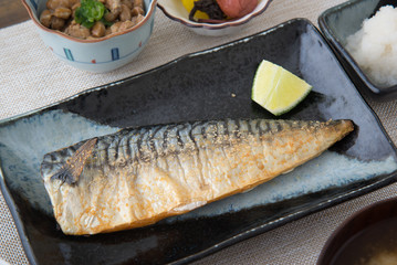 grilled mackerel