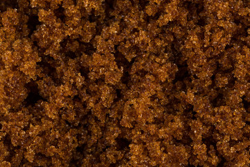 Brown sugar close up