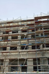 Urban Scene with Construction Site