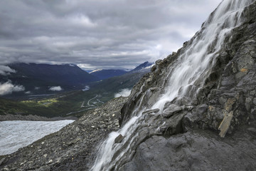 Worthington glacier, Alaska, USA