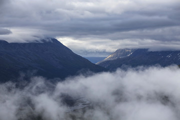 Fototapeta na wymiar Worthington glacier, Alaska, USA