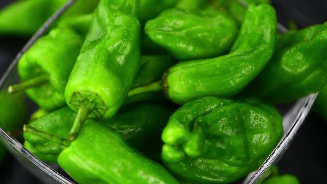 Rotating Pimientos (not loopable; 4K)