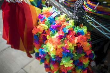 Pride LGBT Festival mechandise stall