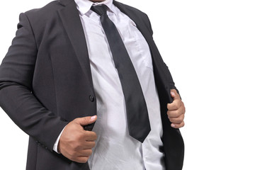 businessman in a suit