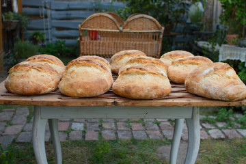fresh homemade bread
