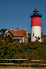 Fototapeta na wymiar Nauset Lighthouse