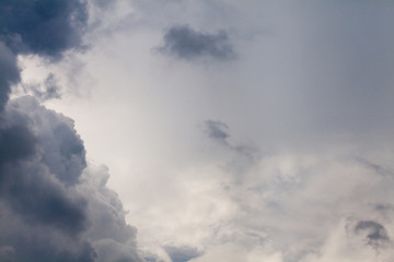 Naklejka na ściany i meble grey cloud before storm