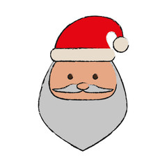 santa claus christmas related icon image vector illustration design