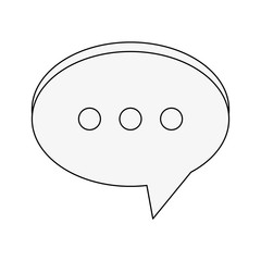 chat bubble icon image vector illustration design