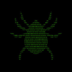 Hacker - 101011010 Icon - Zecke