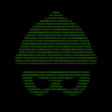 Hacker - 101011010 Icon - Verbrecher