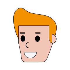 Fototapeta premium young happy man wearing sports cap icon image vector illustration design