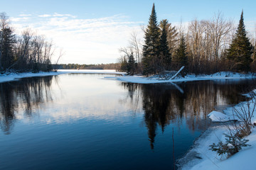 Winter Lakeshore 