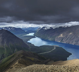 Kaskawulsh Glacier in Kluane National Park, Yukon, Canada
