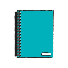 closed notebooks icon image vector illustration design