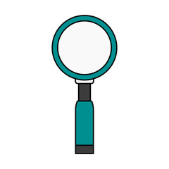 magnifying glass icon image vector illustration design