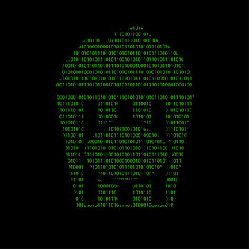 Hacker - 101011010 Icon - Popcorn