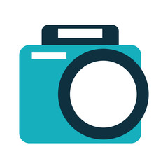 photographic camera icon image vector illustration design 
