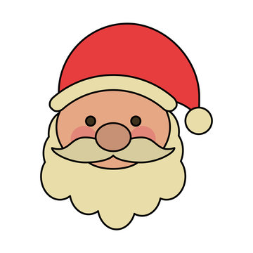santa claus christmas related icon image vector illustration design 