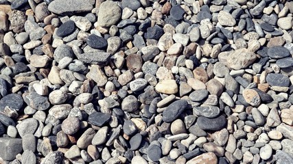 Rock on the beach texture background