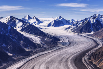 Kaskawulsh Glacier in Kluane National Park, Yukon, Canada