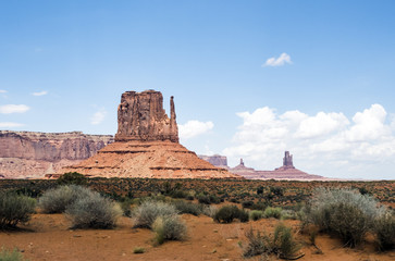 Fototapeta na wymiar Monument Valley - Arizona, AZ, USA