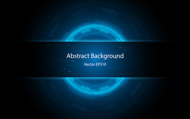 Abstract technology background Hi-tech communication concept futuristic digital innovation background vector illustration