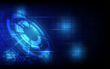 Abstract technology background Hi-tech communication concept futuristic digital innovation background vector illustration