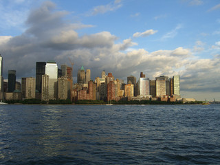 Fototapeta na wymiar NYC Skyline - West Side