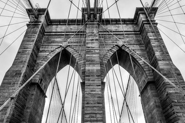 Naklejka premium Brooklyn Bridge - Nowy Jork