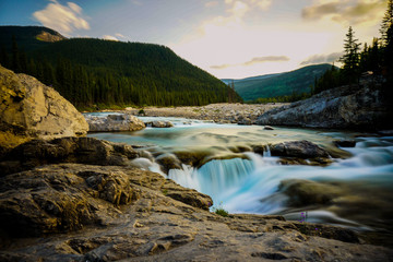 Fototapeta premium Elbow Falls
