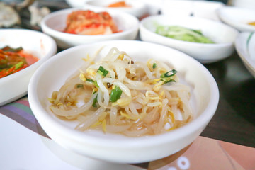 sprout salad or Korean salad