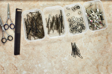 Set of hairdresser equipment