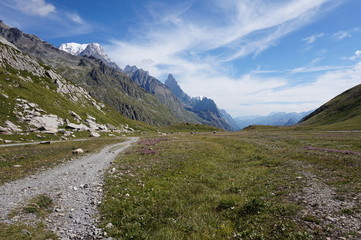 Fototapeta premium tour du mont blanc