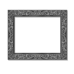 frame silver color with shadow