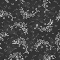 fish bone drawing