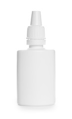 medical nasal spray isolated on white background