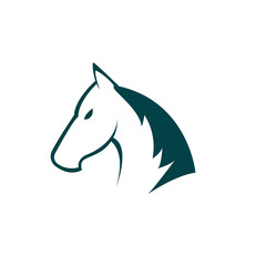 horse head vector