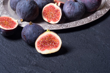 Ripe sweet figs