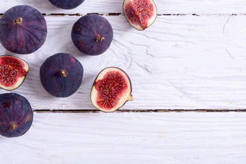 Ripe sweet figs