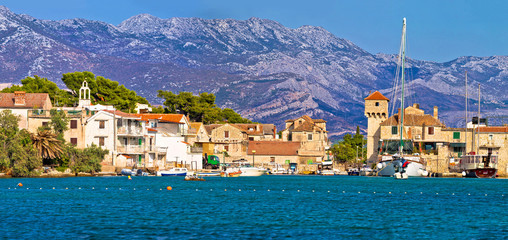 Kastel Gomilica waterfront panoramic view