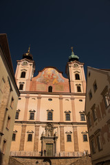 Fototapeta na wymiar Pfarrkirche Steyr-St. Michael