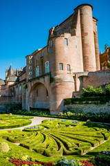 Les jardins du Musée Toulouse-Lautrec à Albi