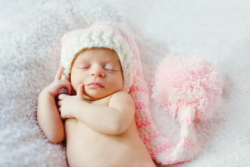 sweet sleeping newborn