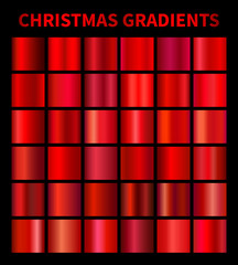 Fototapeta na wymiar Christmas red gradients
