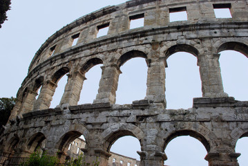 Obraz premium Amphitheater im Pula 